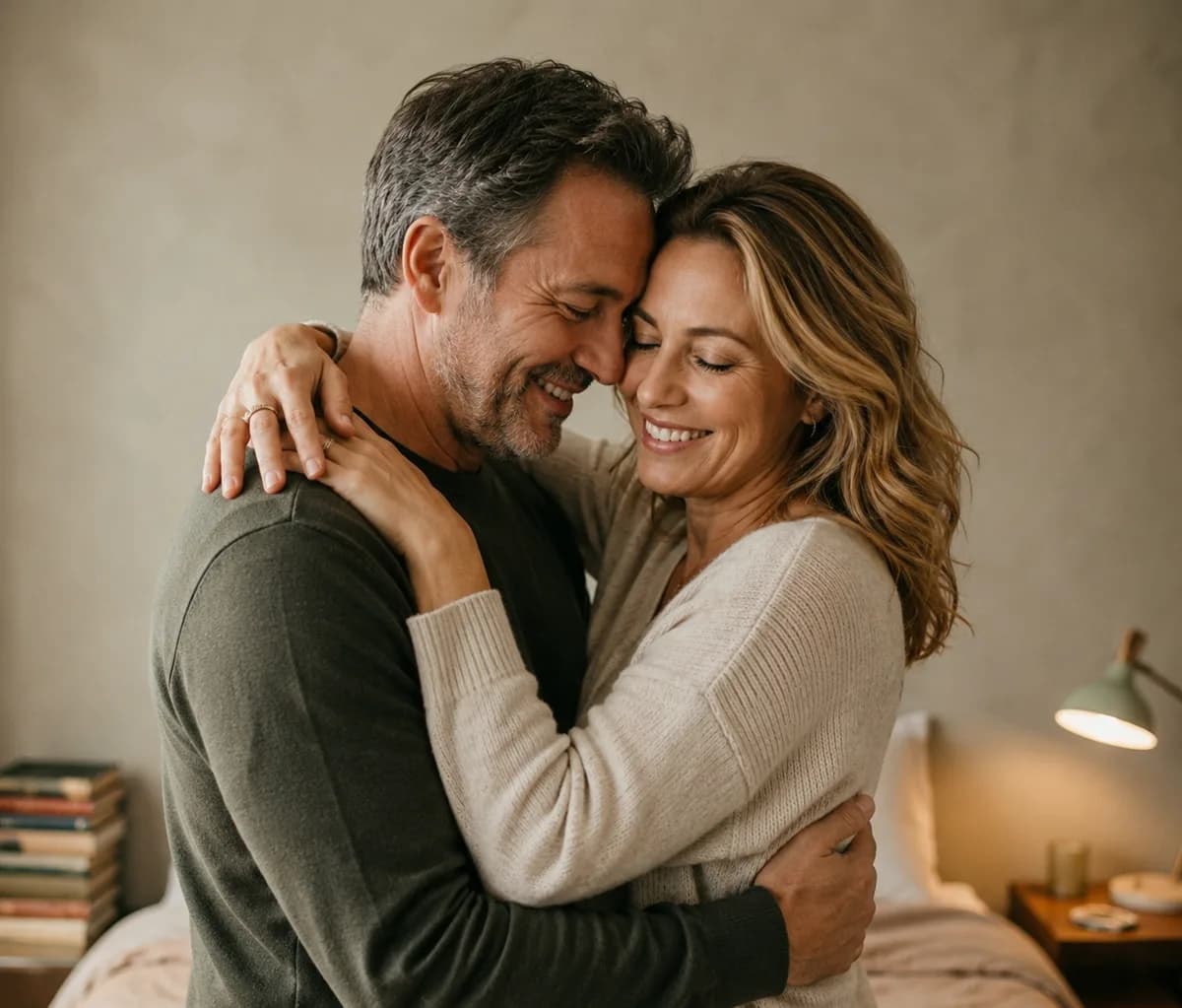 Happy couple